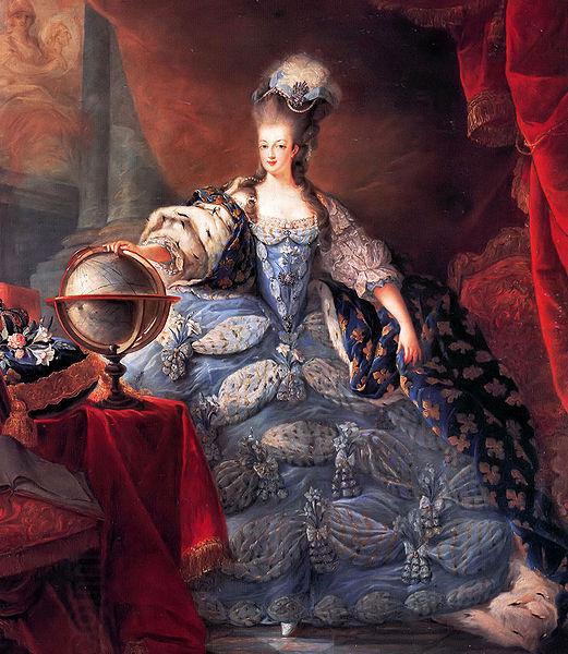Jean Baptiste Gautier Dagoty Portrait of Marie-Antoinette of Austria